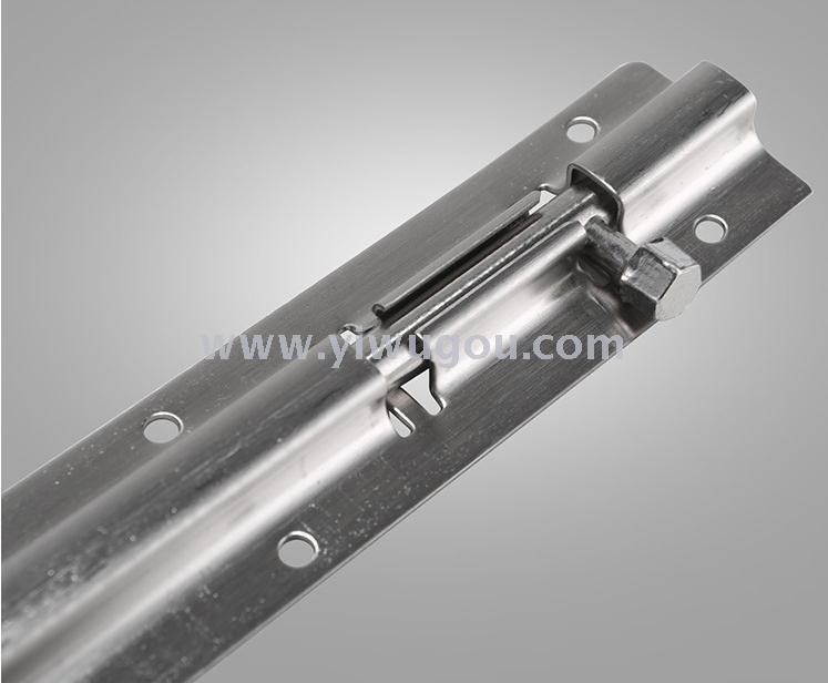 Supplying stainless steel door and window hardware accessories, small square latch, home decoration anti-theft door bolt, small square latch 4-inch Specification image