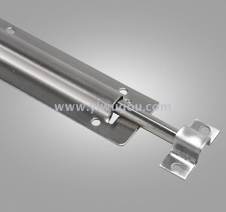 Supplying stainless steel door and window hardware accessories, small square latch, home decoration anti-theft door bolt, small square latch 4-inch details Picture