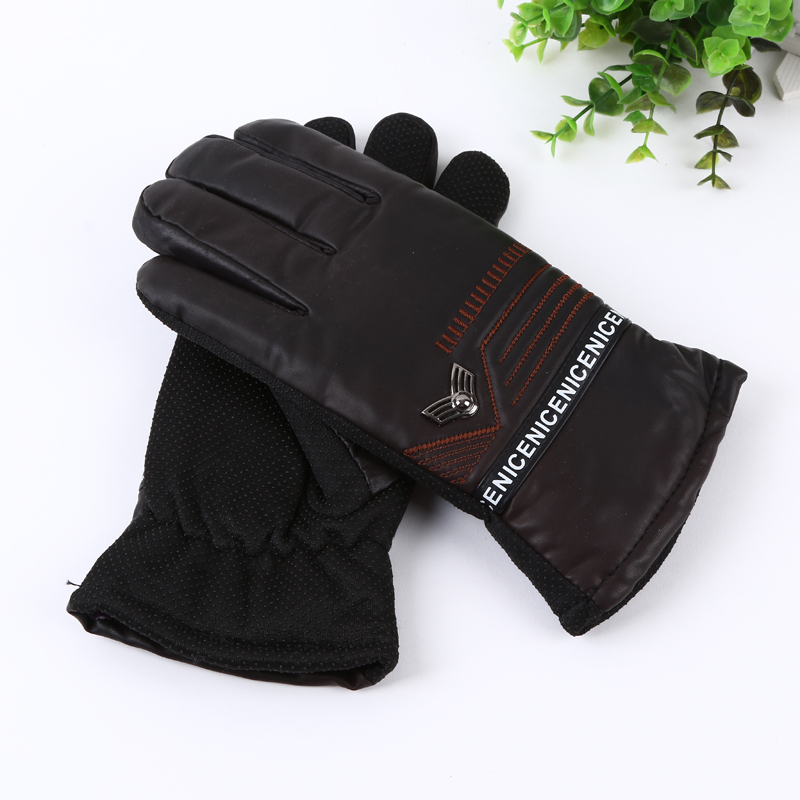 Men's warm casual gloves, outdoor gloves, cold-proof cotton gloves, thick gloves Specification image