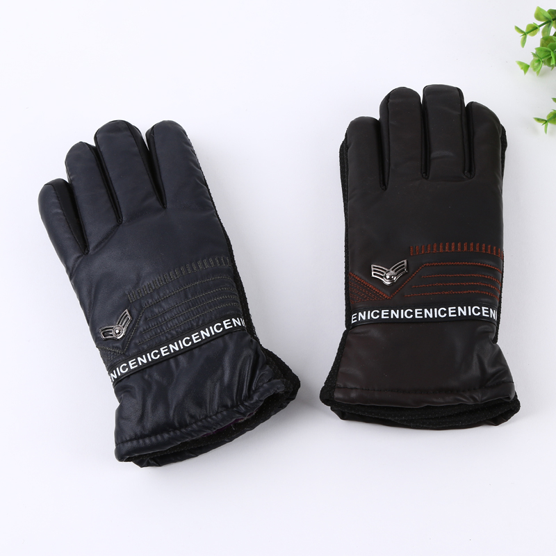 Men's warm casual gloves, outdoor gloves, cold-proof cotton gloves, thick gloves