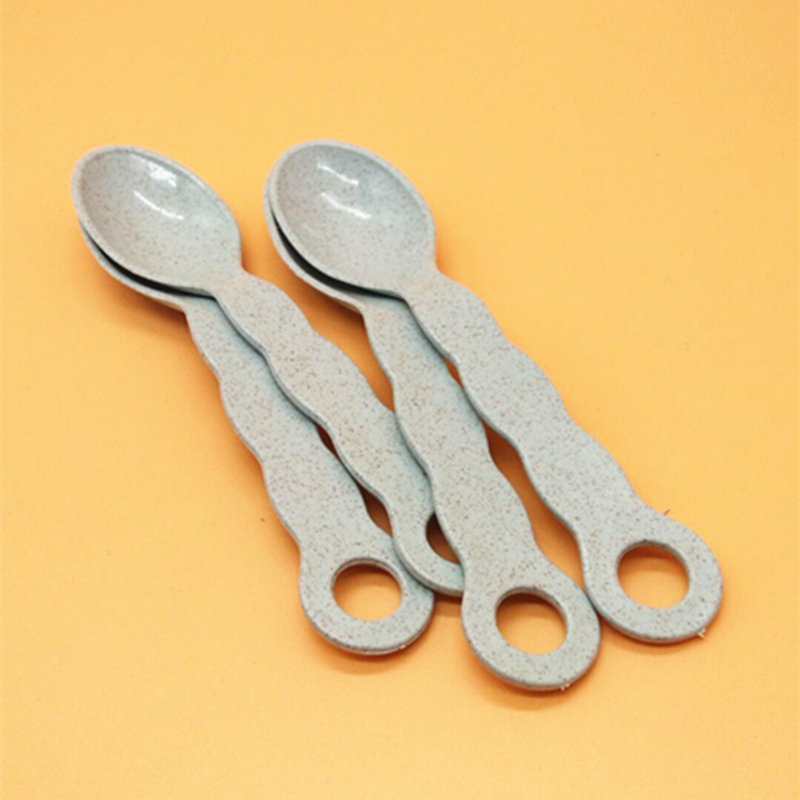 Sunshine Department Store 211 Bag Wheat Fragrance Spoon for household children and babies feeding. The wheat fragrance spoon is heat-insulating, shockproof and scald-proof Specification image