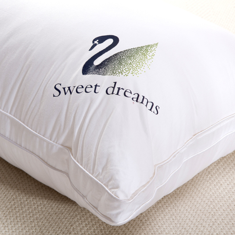 Five-Star Hotel Authentic Pure Cotton Three-Dimensional Pillow High Elastic Neck Pillow Bilateral Pillow Anti-Bacterial Anti-Mite Pillow Core Specification drawing
