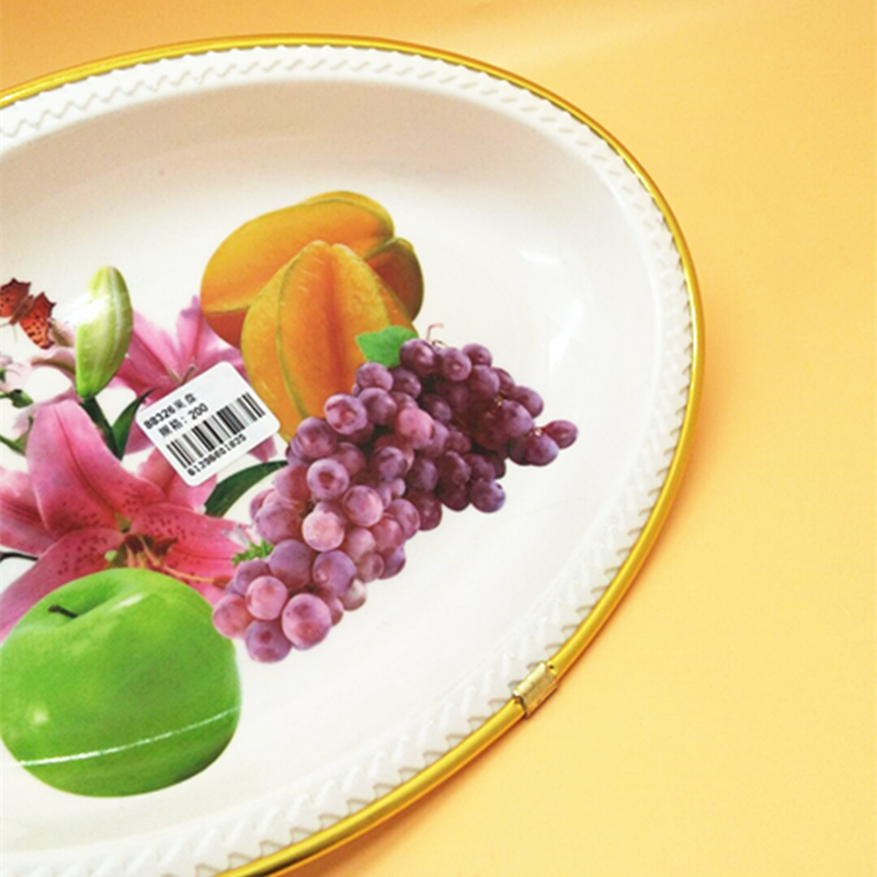 Sunshine Department Store 88326 Fruit Platter, creative plastic fruit Platter, Home vegetable, snack and fruit Platter Specification image