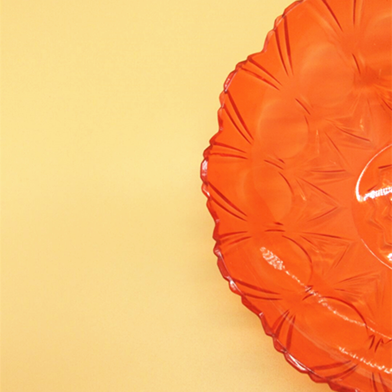 Sunshine Department Store 810 Fruit Platter, Creative plastic transparent fruit Platter, Home vegetable, snack and fruit Platter Application Scenario
