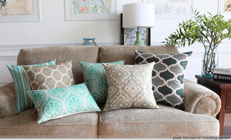 A new stylish, simple and cute cushion pillowcase with a girlish style Application Scenario