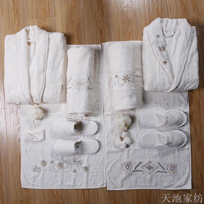 Advanced Pure Cotton Bath Towel Towel Hotel Custom Size Bathrobe 12 Sets details Picture