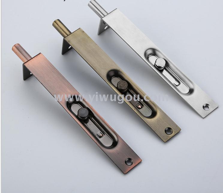 Stainless steel latch Home security door hidden hidden latch doors and Windows hardware accessories safety latch