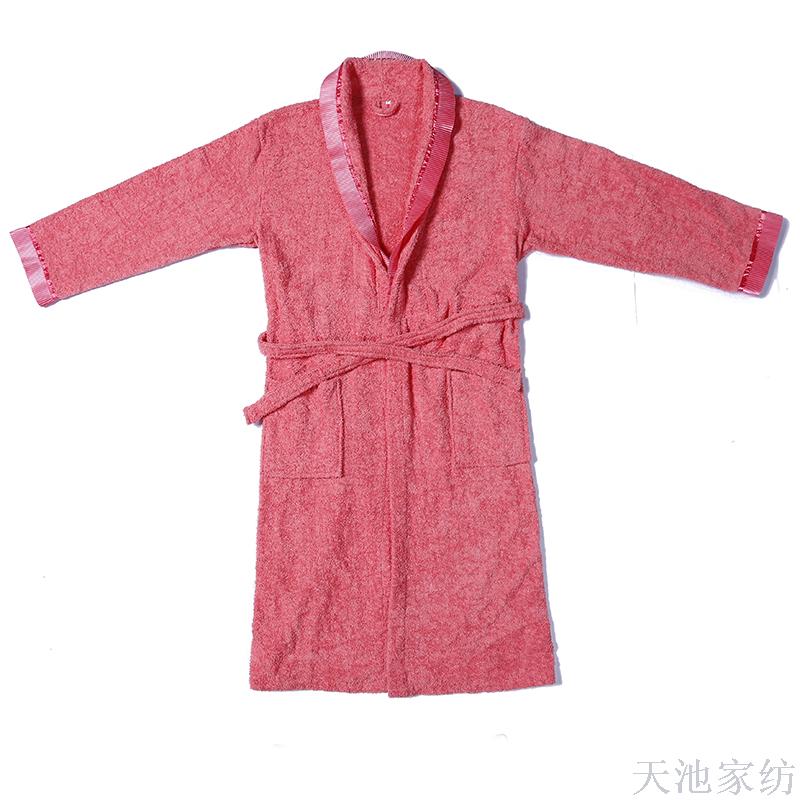 Minpeng Five-Star Hotel Supplies Bathrobes High-Grade Custom Gift Box Pure Cotton Bathrobes For Men And Women Couples Bathrobes details Picture