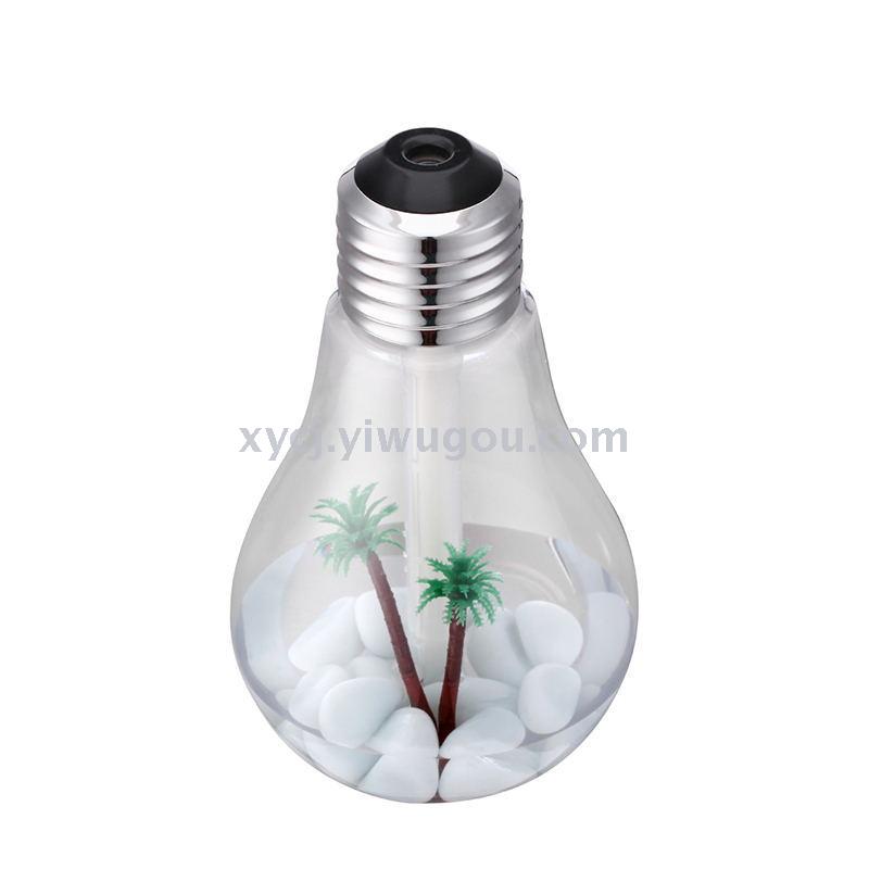 Creative bulb humidifier, seven-color led humidifier gift, Mini USB office humidifier Application Scenario