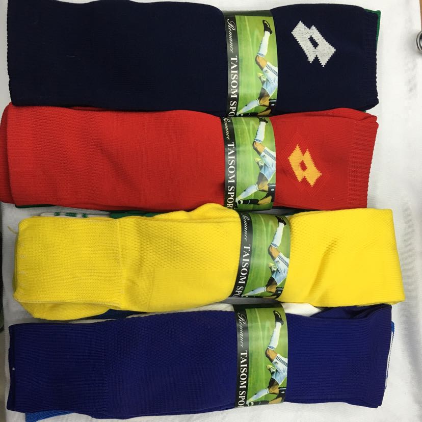 Socks at the street stall, various types of football socks, sports socks, long socks, men's adult competition long socks, training anti-slip ball socks details Picture