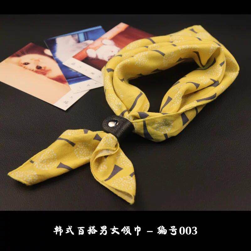 Hombre mujer versátil casual negocios versión coreana pañuelo de cuello engrosado otoño invierno corbata pañuelo cuadrado Application Scenario