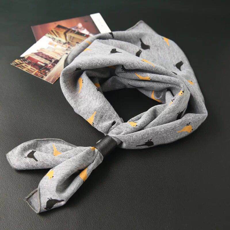 Hombre mujer versátil casual negocios versión coreana pañuelo de cuello engrosado otoño invierno corbata pañuelo cuadrado Specification image
