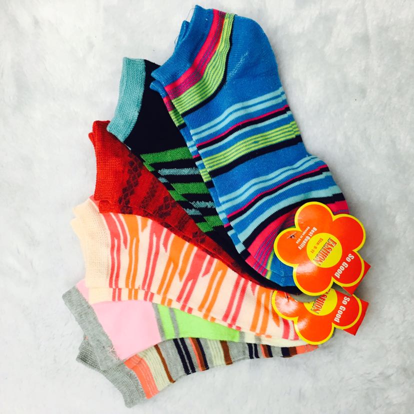 Street stall women's socks, shallow top low-cut boat socks, invisible socks, light-colored student short socks, cotton socks Application Scenario