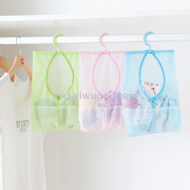 Bathroom storage net bag hanging bag