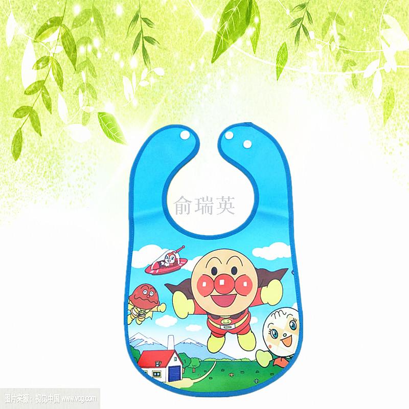 Baby saliva towel, eco-friendly EVA with fleece on the back, three-dimensional waterproof bib, baby feeding bib for children Application Scenario