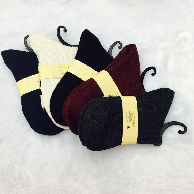Warm socks, wool socks, Taobao bestsellers, double-needle double-loop wool socks, winter thickened men's and women's socks, rabbit fur socks, boot socks details Picture