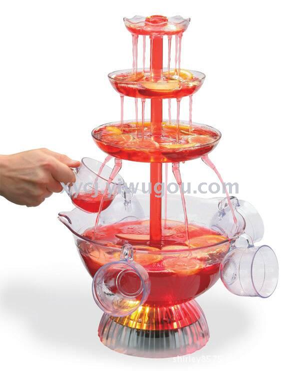 Party fountain Red wine fountain machine Hotel Champagne Restaurant Red wine fountain