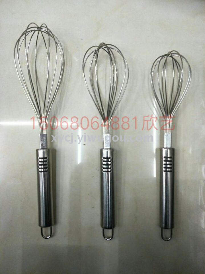 New stainless steel egg beater, kitchen small tool Specification image