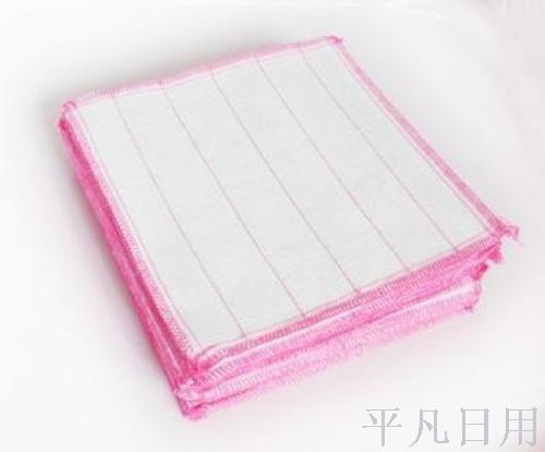 竹纤维抹布 不沾油洗碗布一件代发 厨房抹布 洗碗巾832特