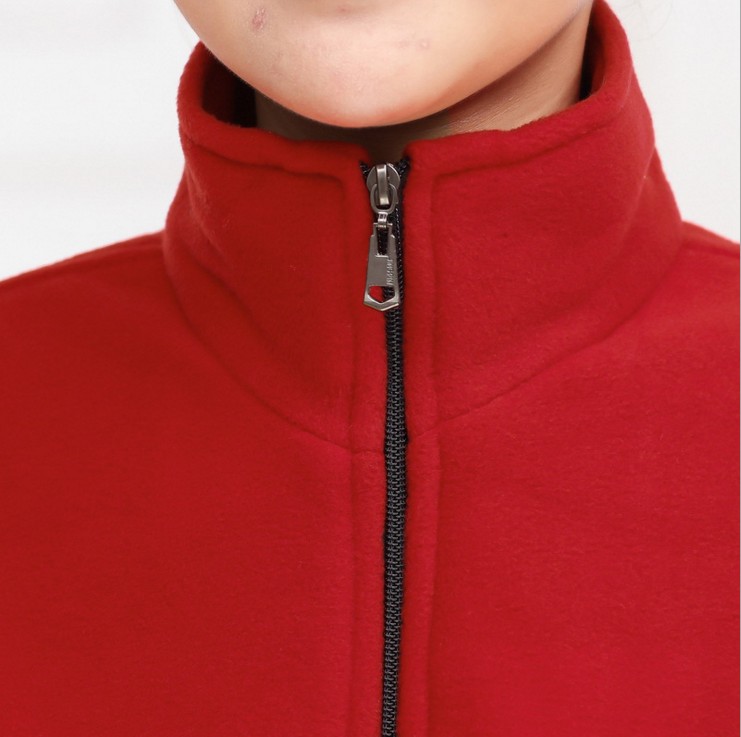 For middle-aged and elderly women, autumn wear: fleece jackets, fleece sweatshirts, and solid-color tops for mothers Specification image