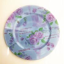 Plate, placemat plate, Christmas plate, cake plate, dessert plate, Western plate, wedding plate