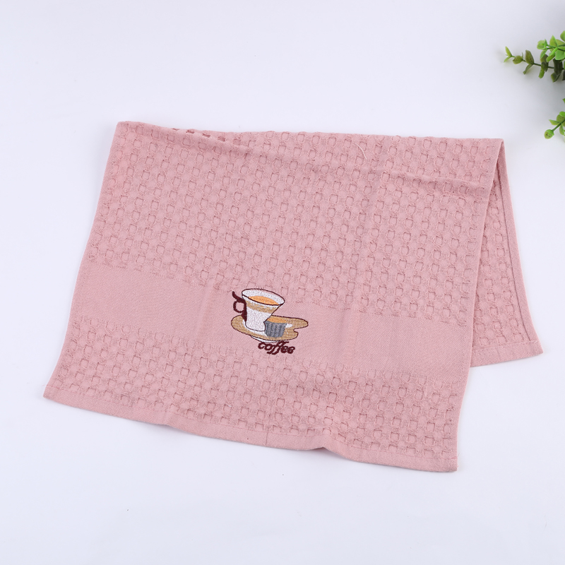 Factory direct sales of all-cotton, absorbent, soft and comfortable home children's face towels details Picture