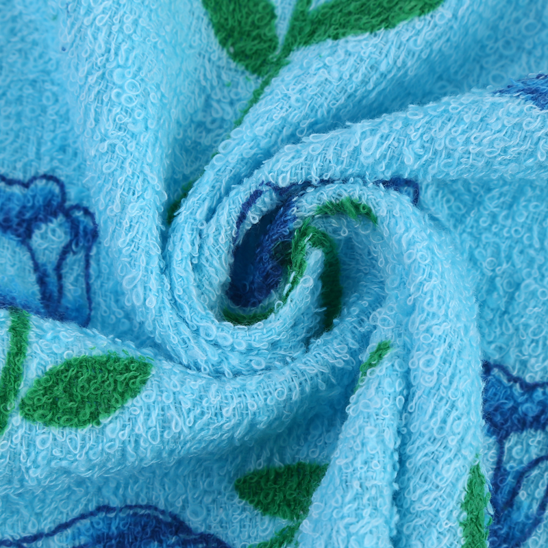 Factory direct sales of printed cartoon small towels and household face towels, soft and absorbent Application Scenario