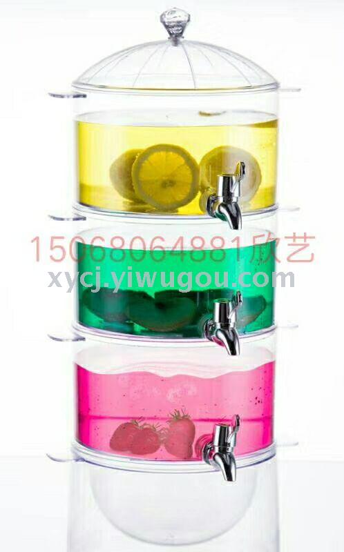 New drink bucket Three layer round drink bucket