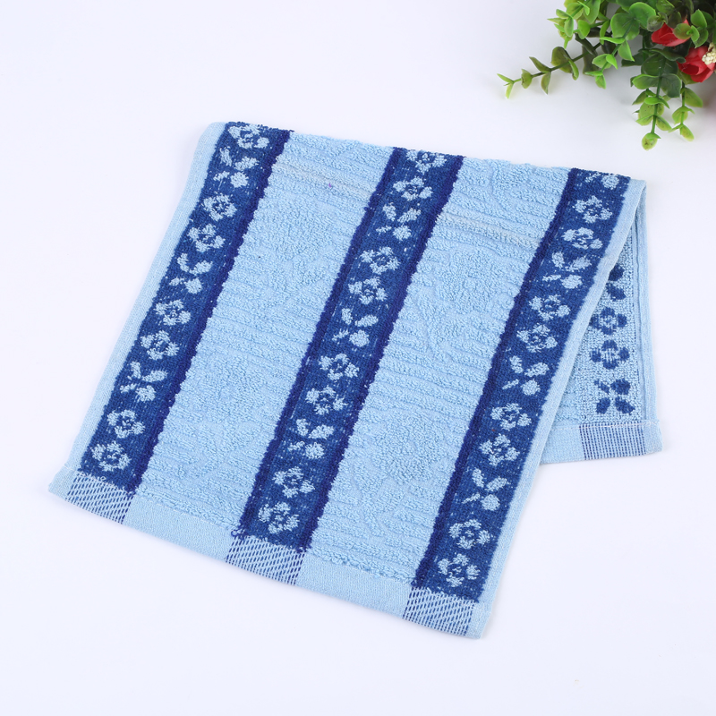 Factory direct sales of pure cotton absorbent face towels and household jacquard towels details Picture