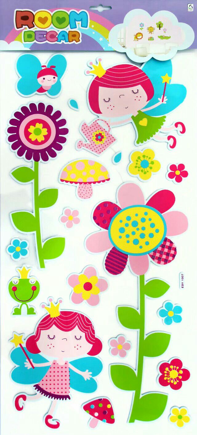 Factory direct sales of new EVA-shaped stickers, children's decorative stickers, and kindergarten decorations Specification image