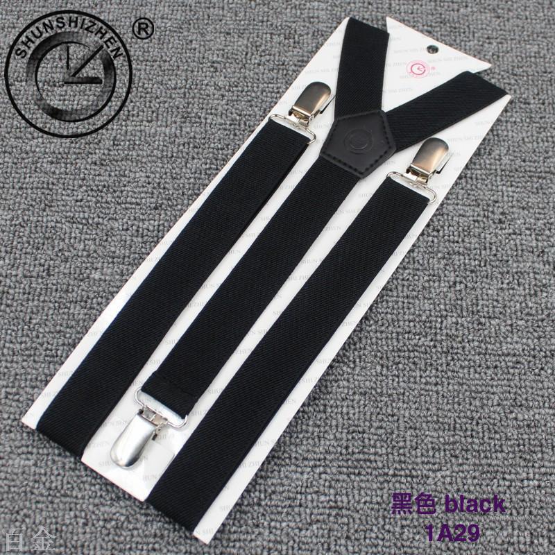 Marca de moda en el sentido de las agujas del reloj monocromo unisex arnés alta estiramiento tres clips arnés elástico sling fabricantes