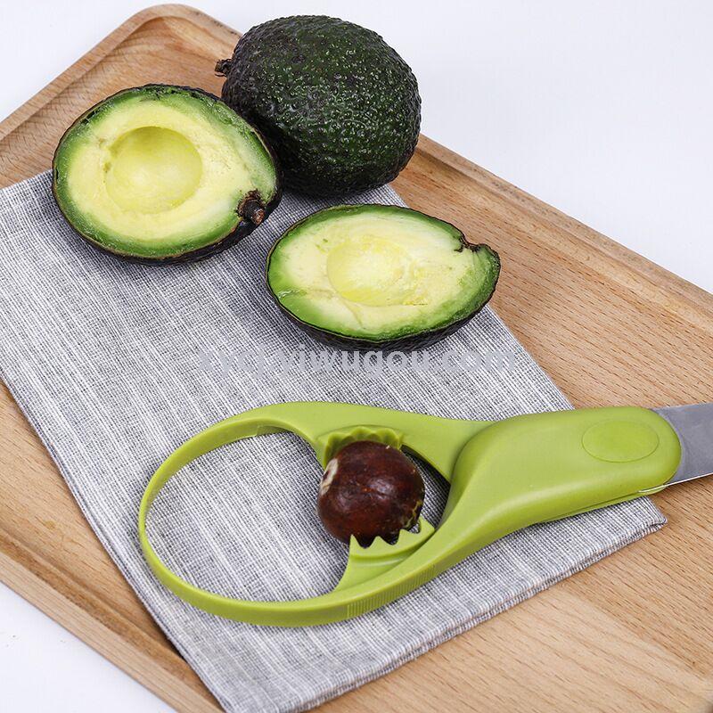 Multi-functional avocado knife, pit-removing device, three-in-one fruit and vegetable cutter, avocado pit-removing device details Picture