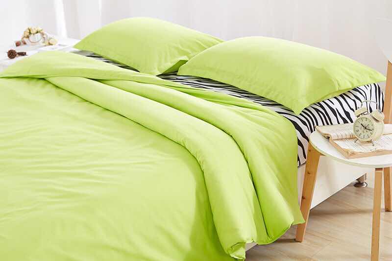 Yiwu 2022 Aloe Cotton Imitation Cotton Ground Solid Color Double Patch 1.2M (4 Ft) Bed details Picture