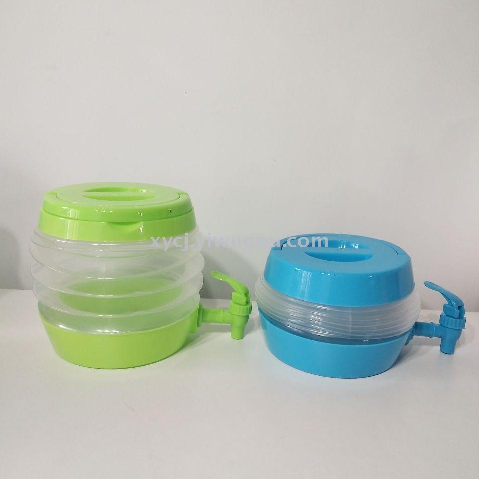 Retractable beverage bucket Collapsible beverage bucket outdoor beverage maker