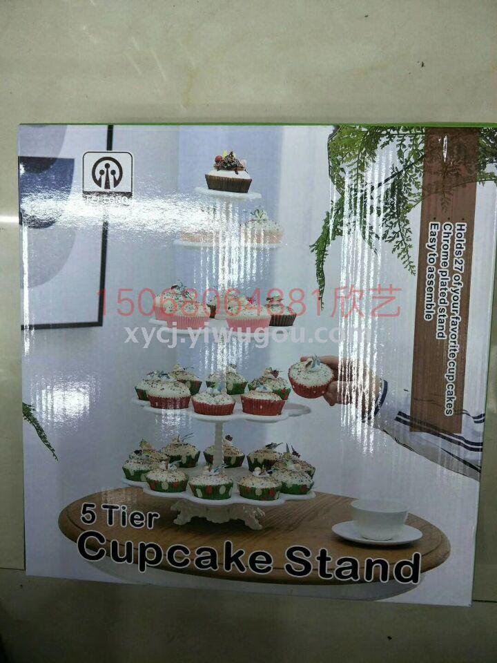 New 5-layer cake stand Flower cake stand