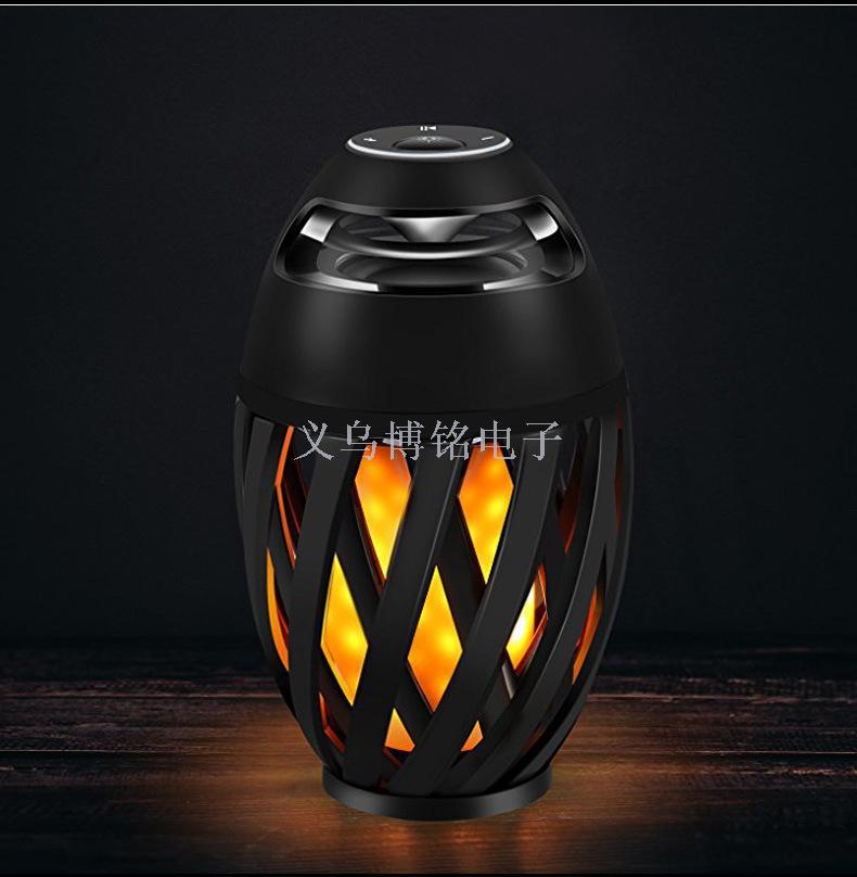 New spot A1 torch flame Bluetooth speaker seven-color atmosphere light mini speaker thumbnail