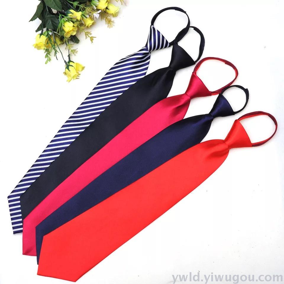 Men's ties, professional attire ties, zippered ties, workwear, security ties Specification image