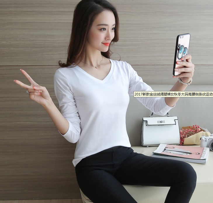 大码T恤实物图