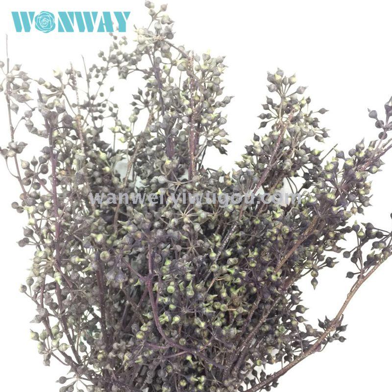 永生花保鲜花 干花 小米果 工艺品 浮游瓶 软装 婚庆配草细节图