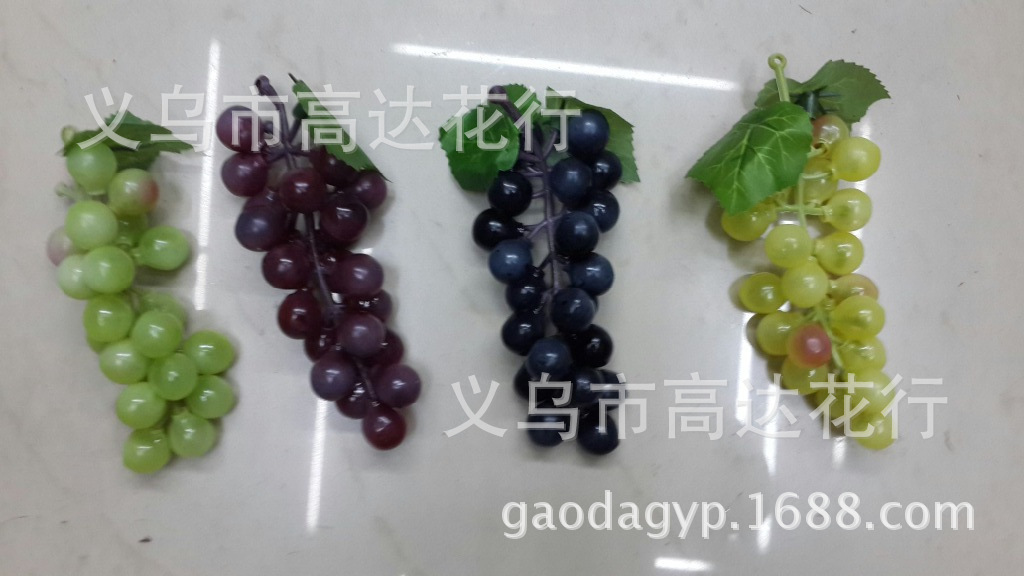22-head grape wholesale supply factory direct sales of simulated fruit grapes, plastic grapes, and plastic grapes wholesale