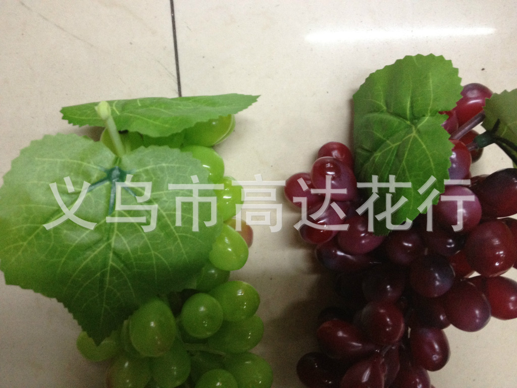 85-head wholesale supply factory direct sales of simulated fruit grapes, grapes, plastic grapes, plastic grapes wholesale details Picture