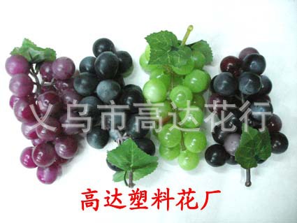 Wholesale supply of artificial flowers, artificial lawns, artificial trees, 22 artificial flowers, artificial lawns, artificial trees, factory direct sales, artificial fruits, grapes, grapes, plastic grapes, plastic grapes wholesale Specification image