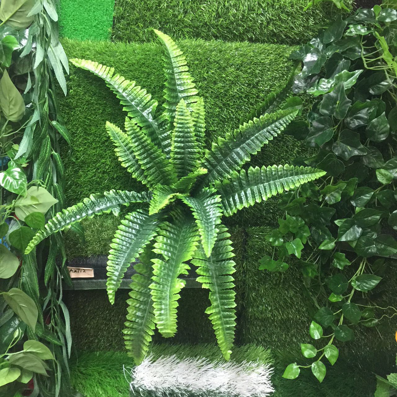 Persian tree green leaves green grass row grass simulation green plant simulation plant wall accessories simulation grass fake grass