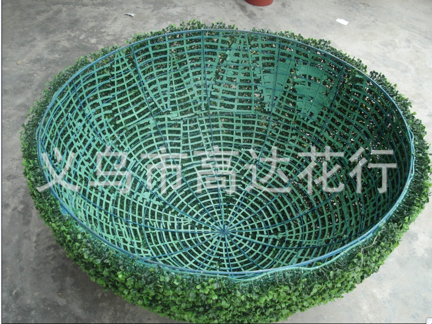 Artificial flowers, artificial lawns, artificial trees, 1.5-meter large artificial grass balls, wholesale fake balls, artificial Milan balls, artificial goldfish balls, artificial four-head balls Specification image
