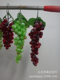 Direct simulation fruit grape raiser plastic grape wholesale