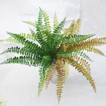 High simulation Persian tree green leaves green grass row grass simulation green plant simulation plant wall accessories simulation grass