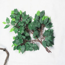 Simulative banyan leaf simulative leaf leaf garden decoration leaf false maple leaf false leaf project leaves special price