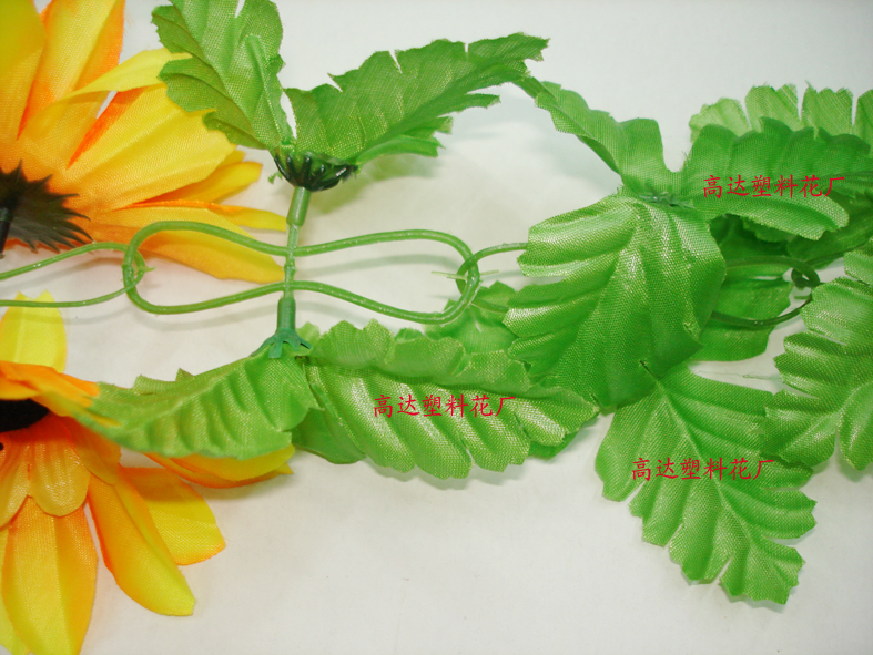 Wholesale of simulated sunflower chains, simulated flower vines, simulated sunflower vines, and simulated vines Specification image