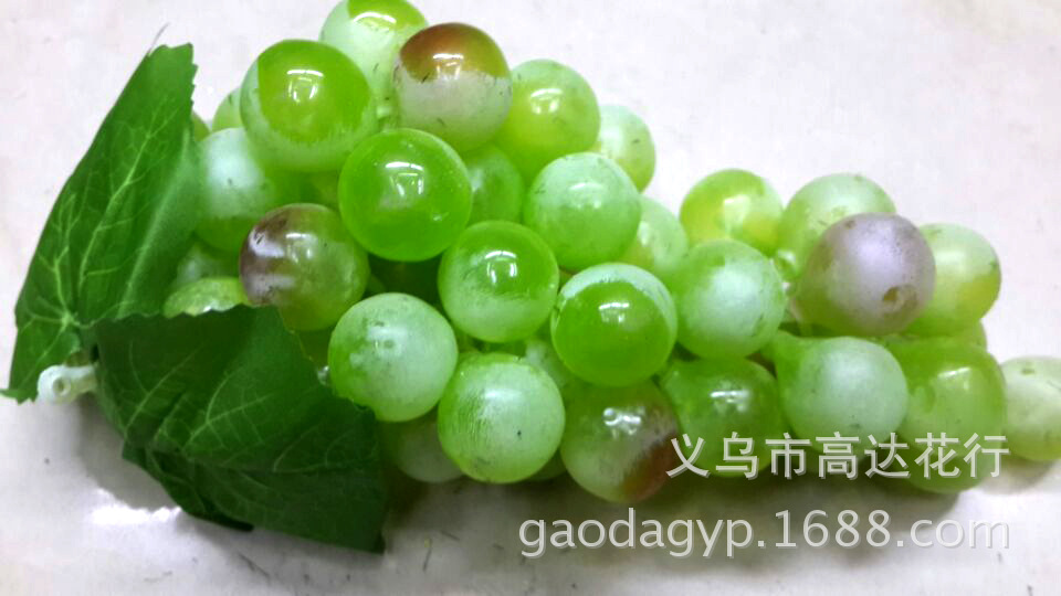60-head wholesale supply factory direct sales of simulated fruit grapes, grapes, plastic grapes, plastic grapes wholesale details Picture