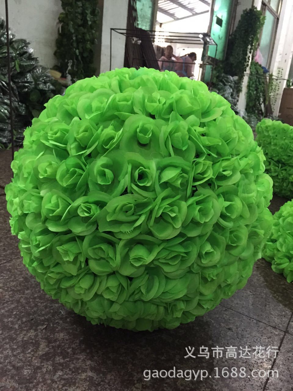 Wholesale of artificial flower balls, fake rose balls, wedding props, flower balls, hanging decorations and starry sky flower balls Specification image